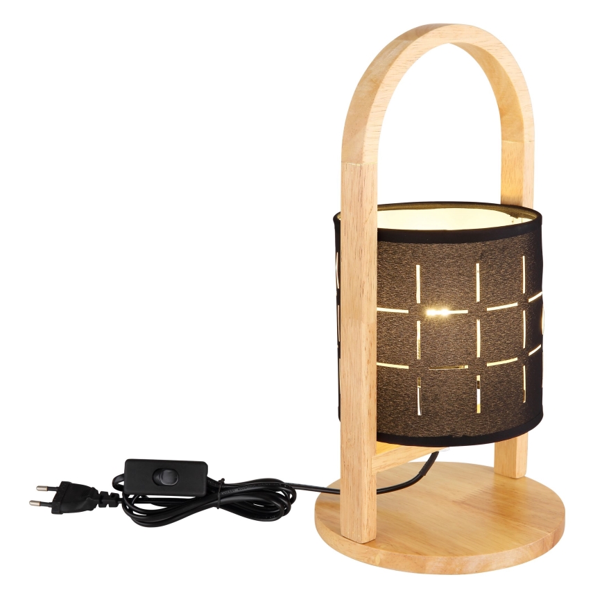 Globo - Lampe de table 1xE14/40W/230V noir