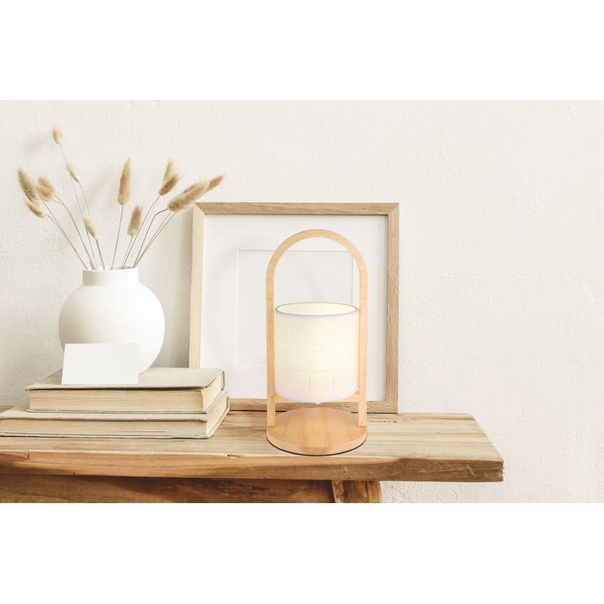 Globo - Lampe de table 1xE14/40W/230V blanc