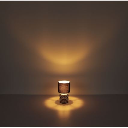 Globo - Lampe de table 1xE14/40W/230V noir/doré