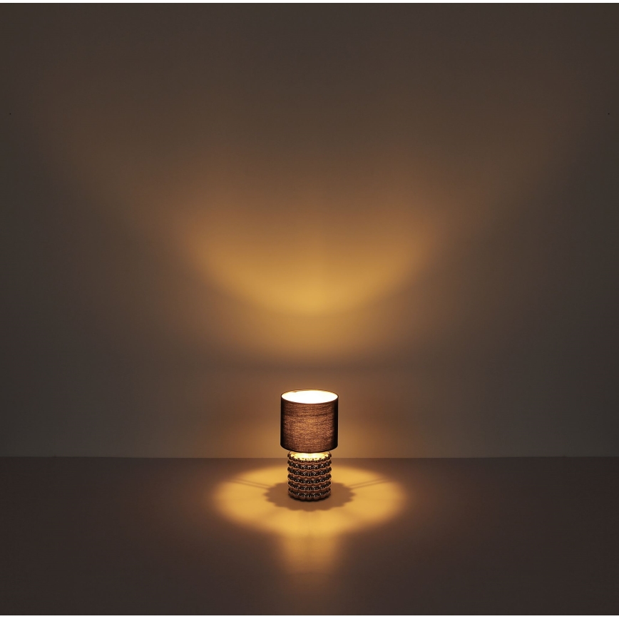 Globo - Lampe de table 1xE14/40W/230V noir/doré