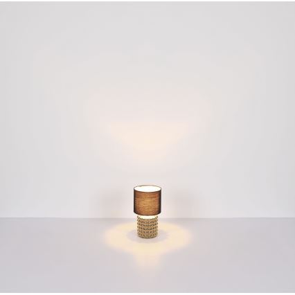 Globo - Lampe de table 1xE14/40W/230V noir/doré