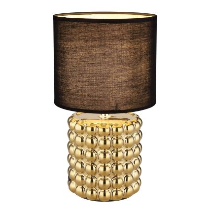 Globo - Lampe de table 1xE14/40W/230V noir/doré