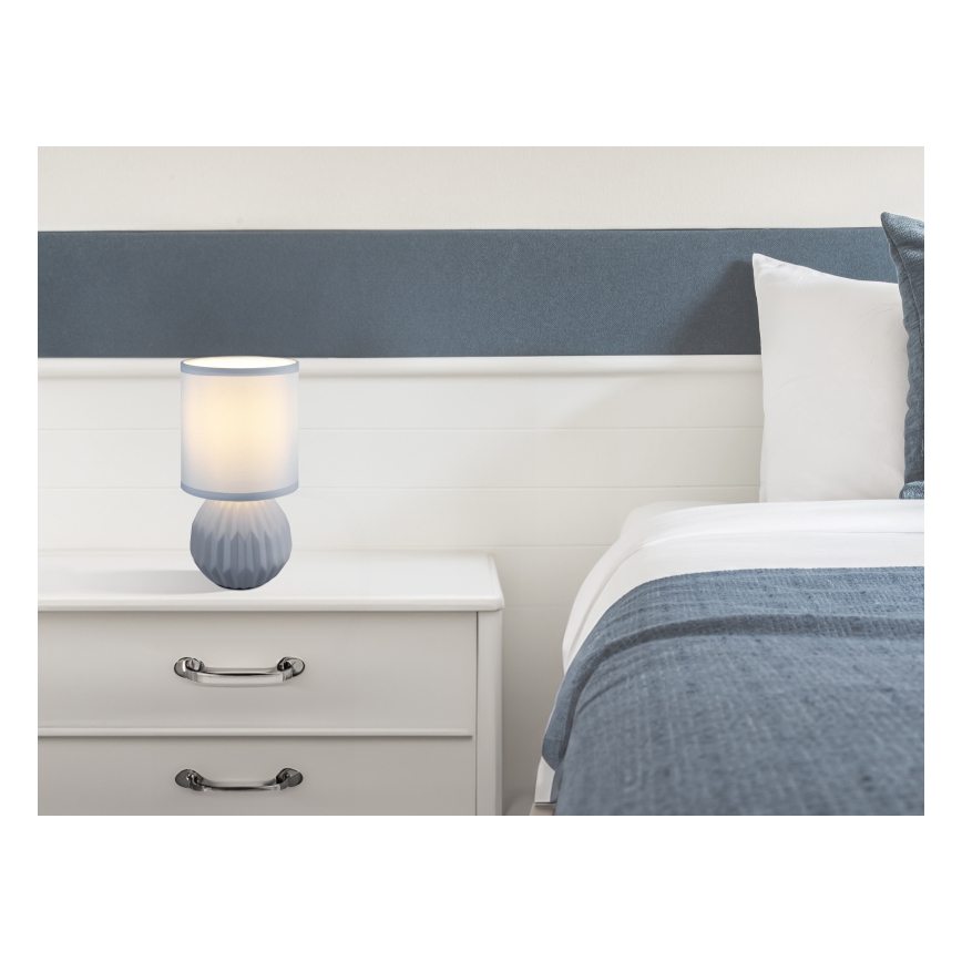 Globo - Lampe de table 1xE14/40W/230V bleu