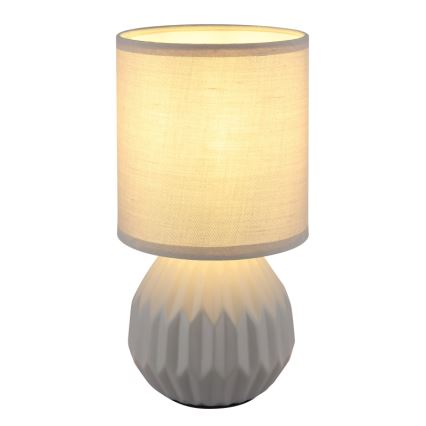 Globo - Lampe de table 1xE14/40W/230V gris