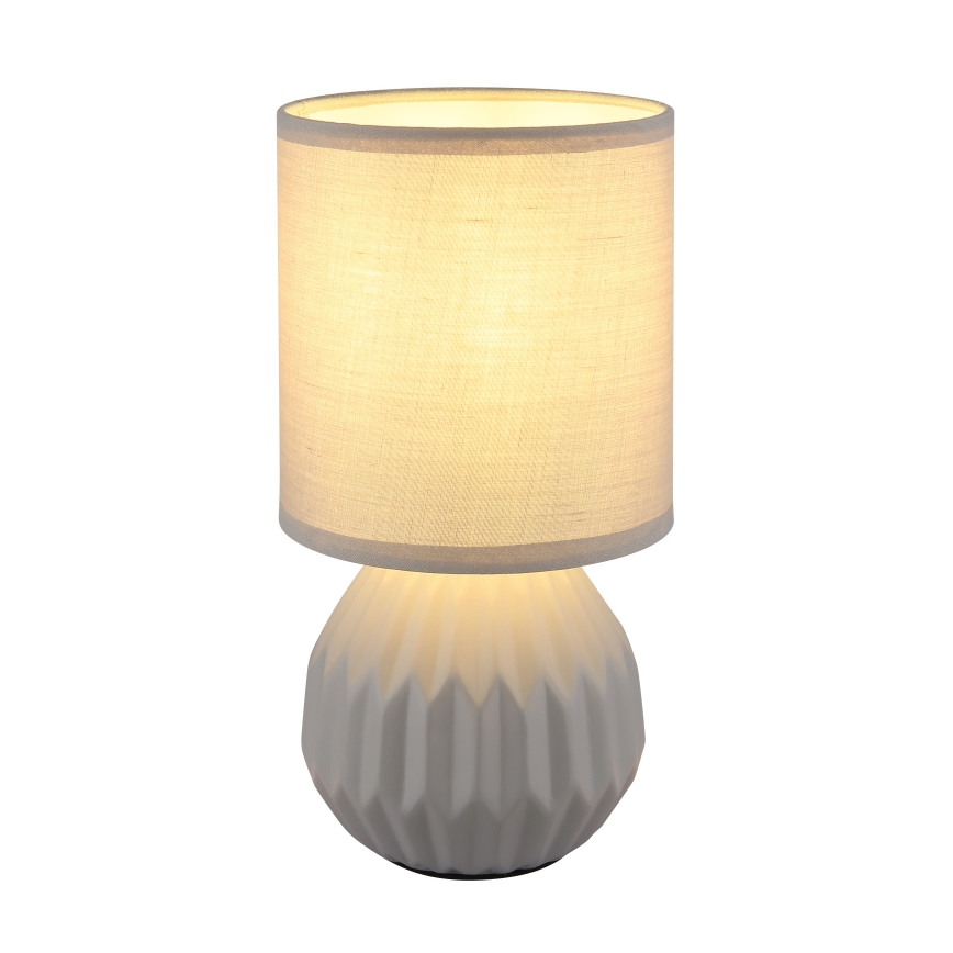 Globo - Lampe de table 1xE14/40W/230V gris