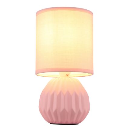 Globo - Lampe de table 1xE14/40W/230V rose