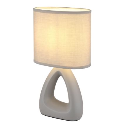 Globo - Lampe de table 1xE14/40W/230V gris