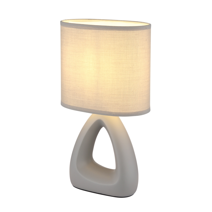 Globo - Lampe de table 1xE14/40W/230V gris