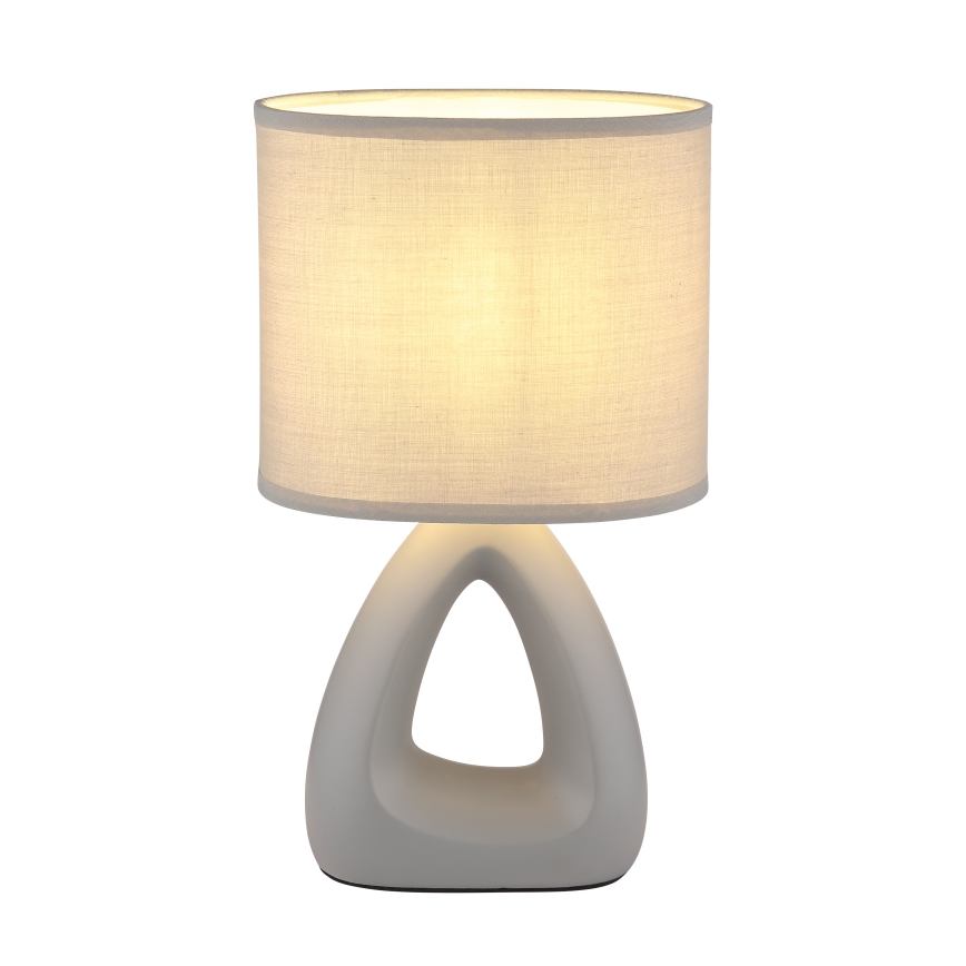 Globo - Lampe de table 1xE14/40W/230V gris