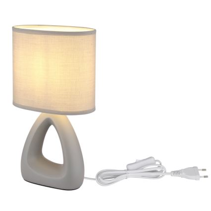 Globo - Lampe de table 1xE14/40W/230V gris