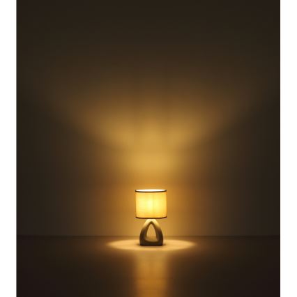 Globo - Lampe de table 1xE14/40W/230V gris