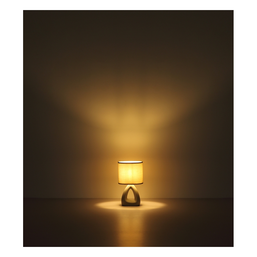 Globo - Lampe de table 1xE14/40W/230V gris
