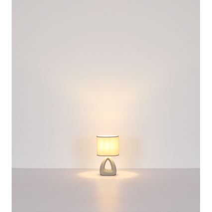 Globo - Lampe de table 1xE14/40W/230V gris