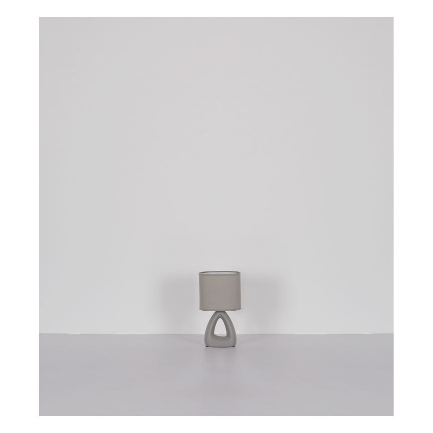 Globo - Lampe de table 1xE14/40W/230V gris