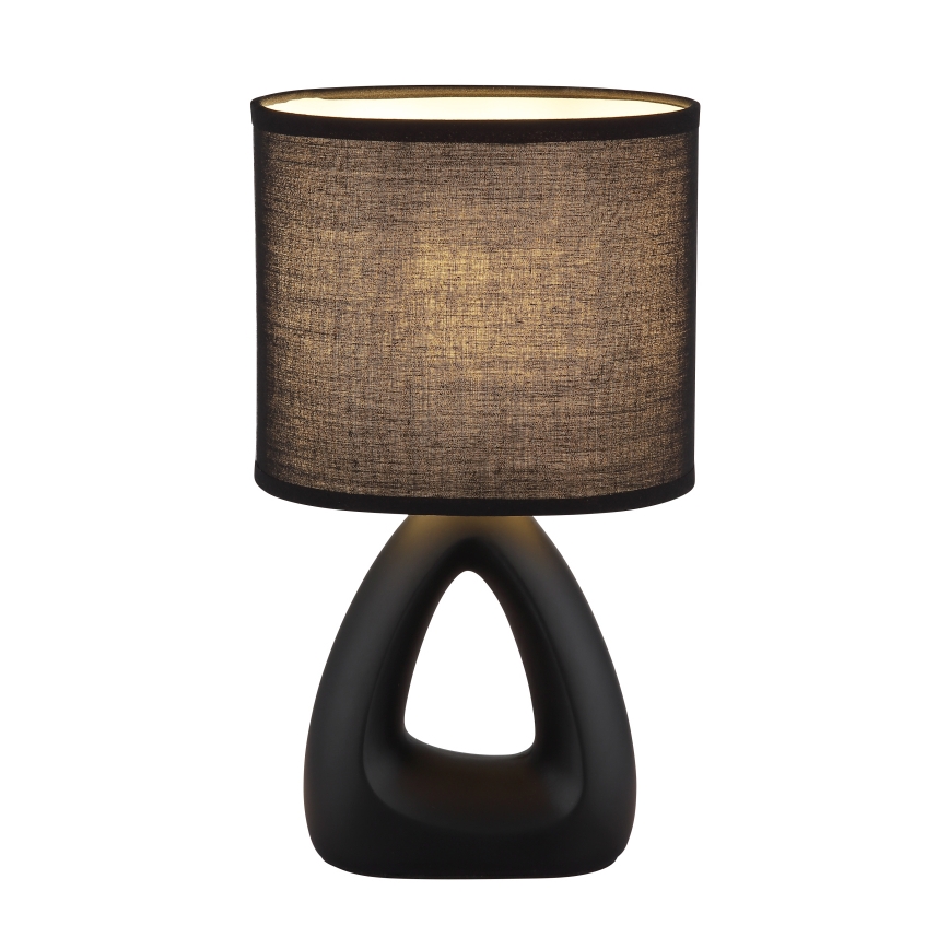 Globo - Lampe de table 1xE14/40W/230V noir