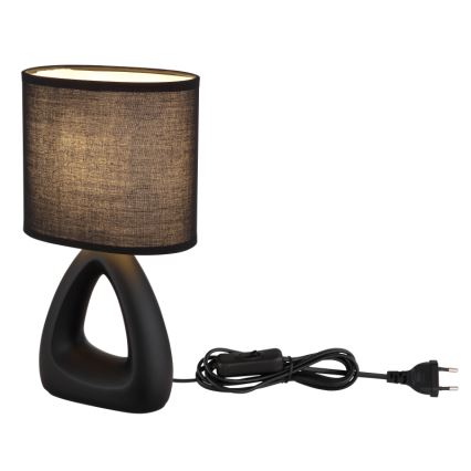 Globo - Lampe de table 1xE14/40W/230V noir