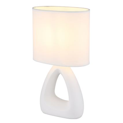 Globo - Lampe de table 1xE14/40W/230V blanc