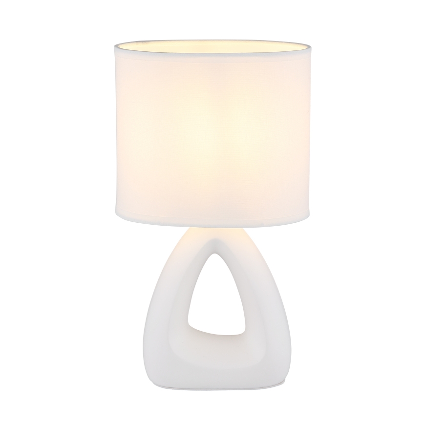 Globo - Lampe de table 1xE14/40W/230V blanc