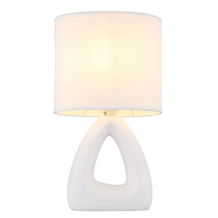 Globo - Lampe de table 1xE14/40W/230V blanc