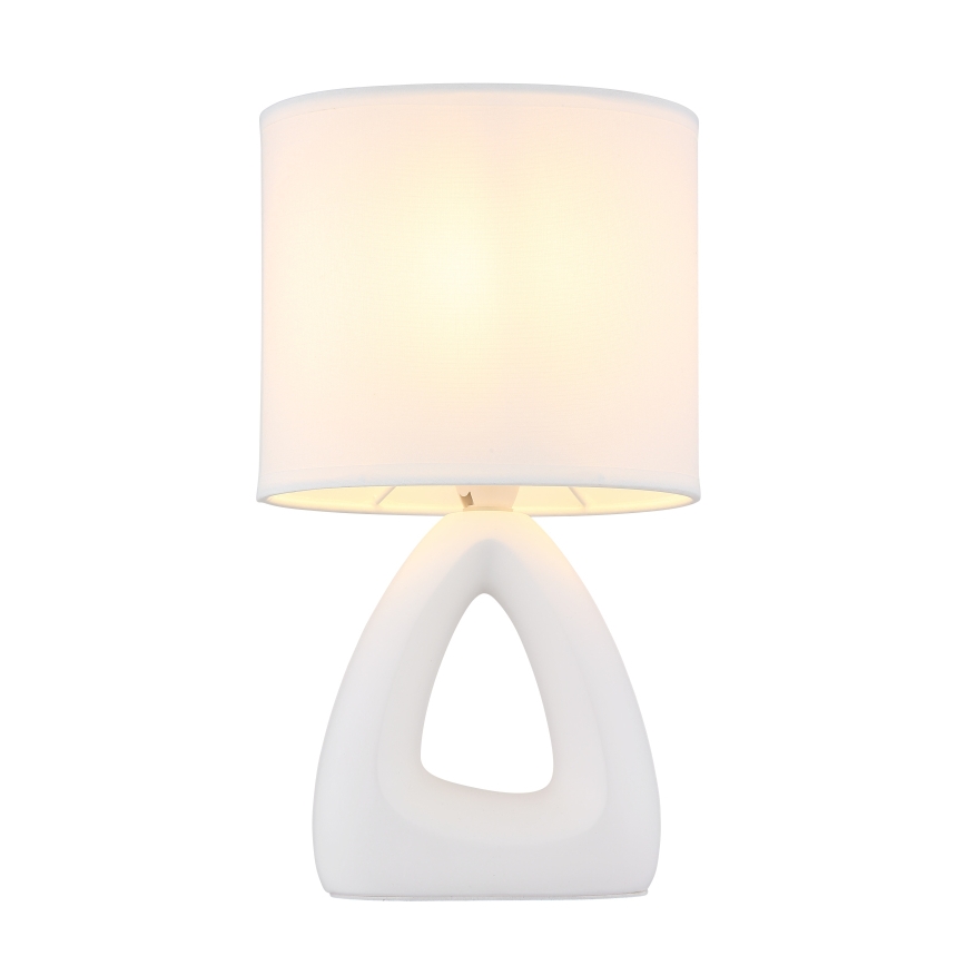 Globo - Lampe de table 1xE14/40W/230V blanc