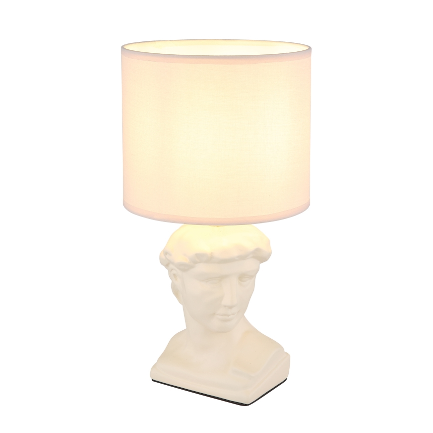 Globo - Lampe de table 1xE14/40W/230V crème