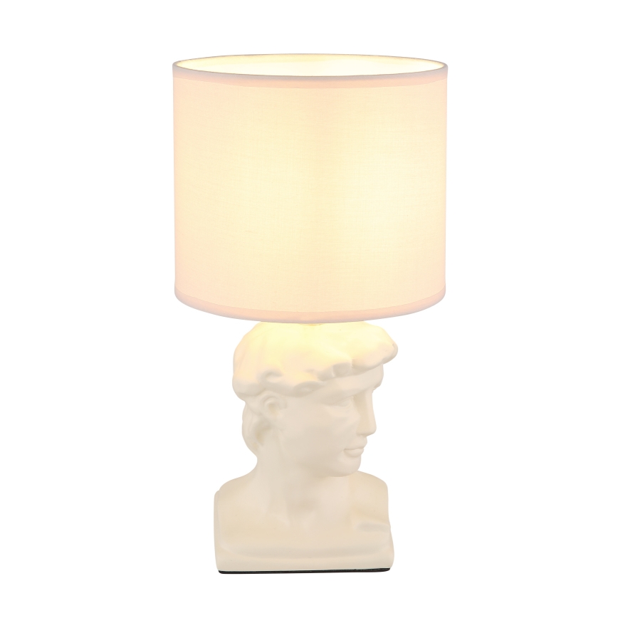 Globo - Lampe de table 1xE14/40W/230V crème