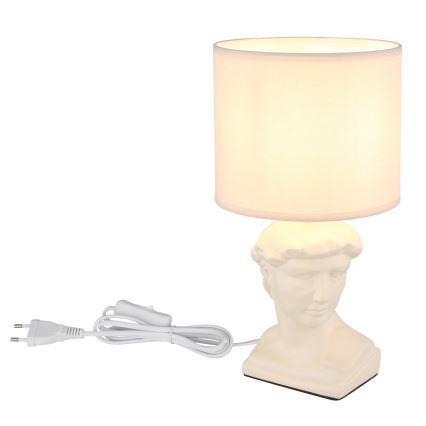 Globo - Lampe de table 1xE14/40W/230V crème