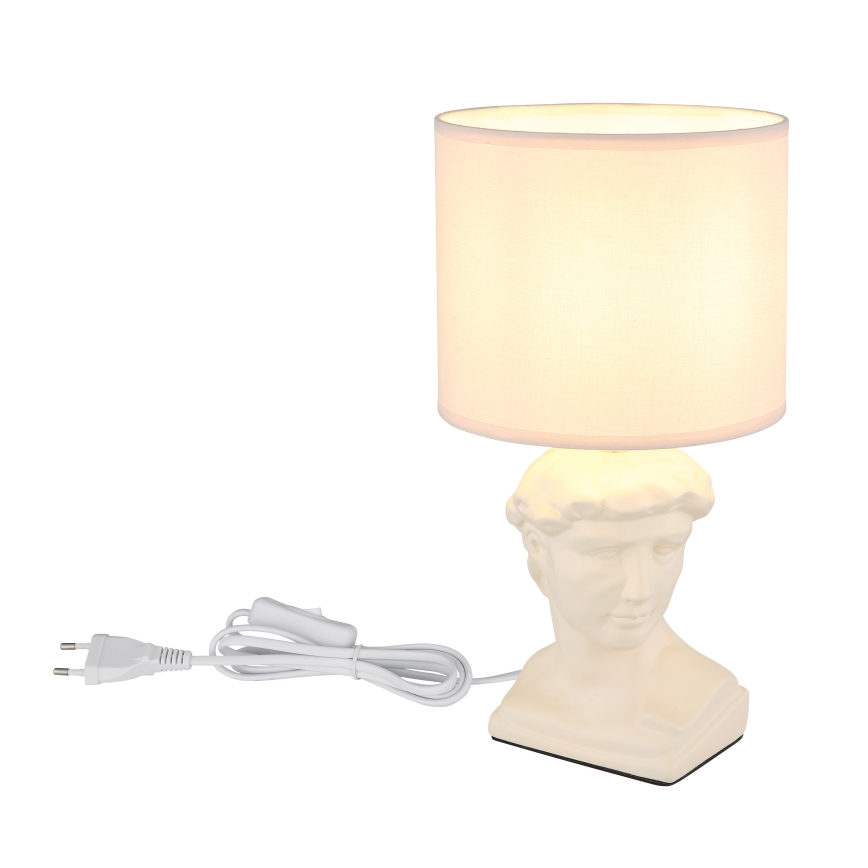 Globo - Lampe de table 1xE14/40W/230V crème