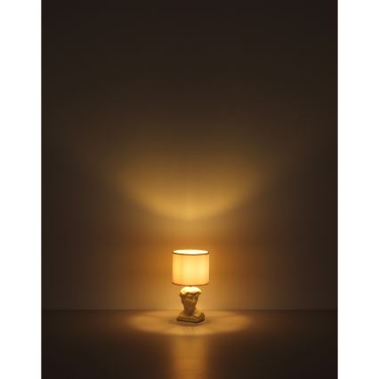 Globo - Lampe de table 1xE14/40W/230V crème