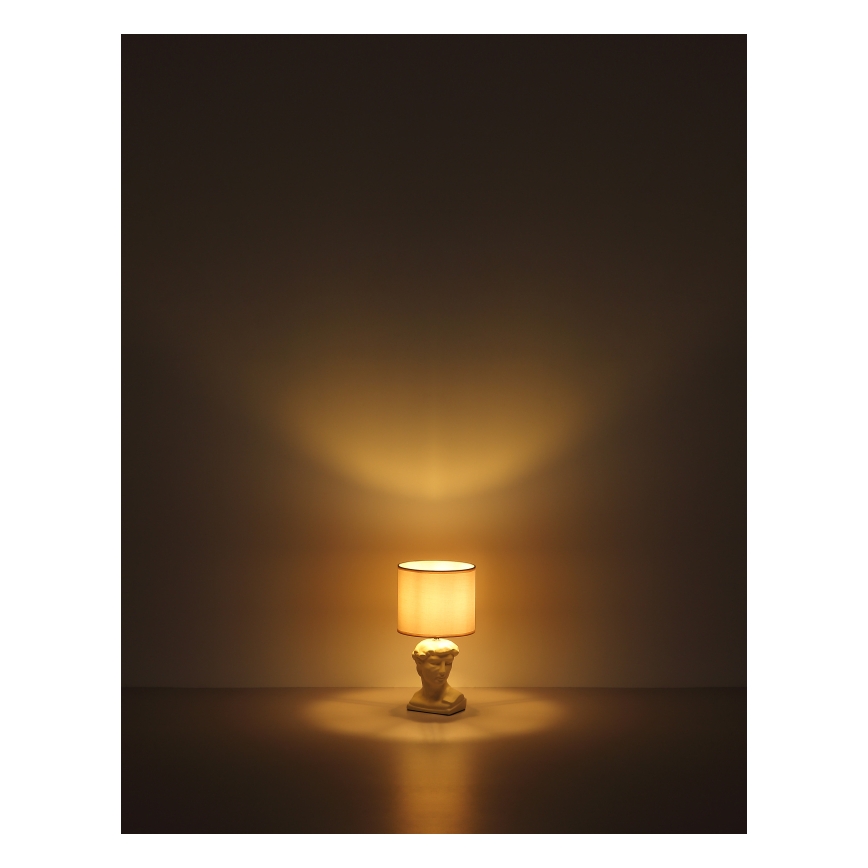 Globo - Lampe de table 1xE14/40W/230V crème