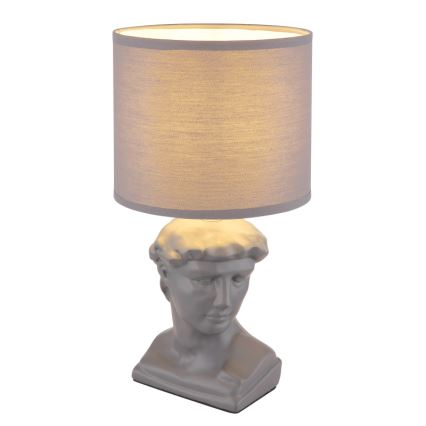Globo - Lampe de table 1xE14/40W/230V gris