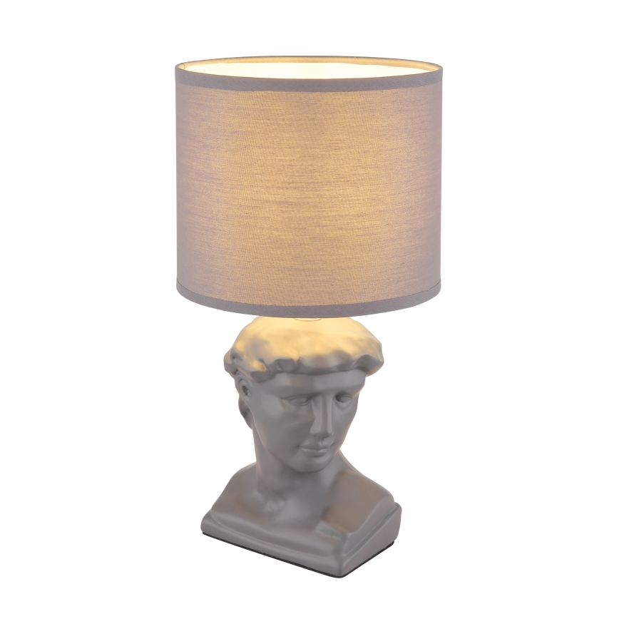 Globo - Lampe de table 1xE14/40W/230V gris