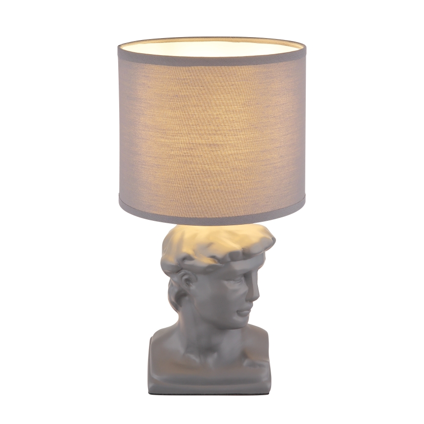 Globo - Lampe de table 1xE14/40W/230V gris