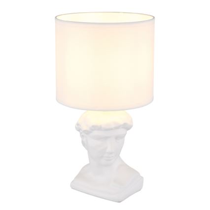 Globo - Lampe de table 1xE14/40W/230V blanc