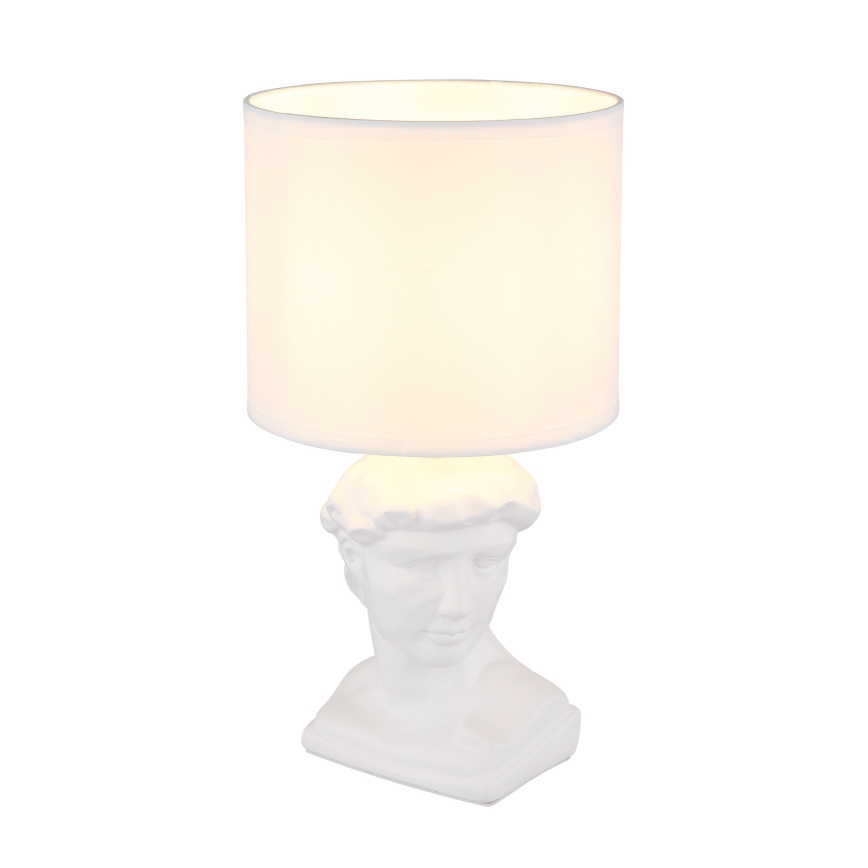 Globo - Lampe de table 1xE14/40W/230V blanc