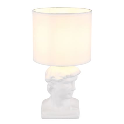 Globo - Lampe de table 1xE14/40W/230V blanc