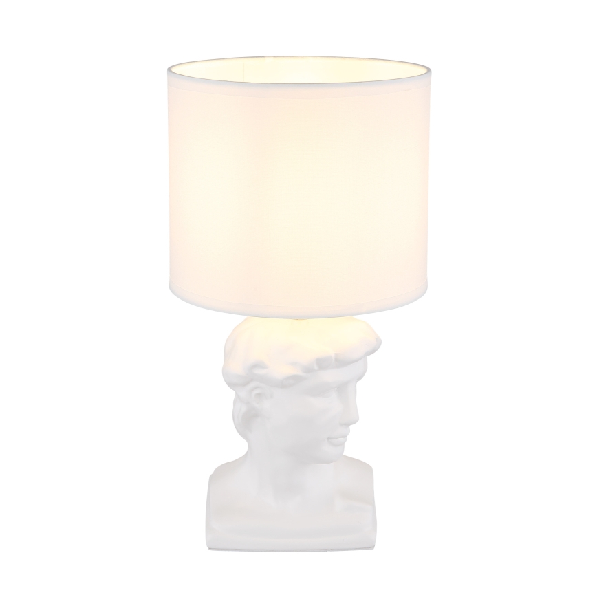 Globo - Lampe de table 1xE14/40W/230V blanc
