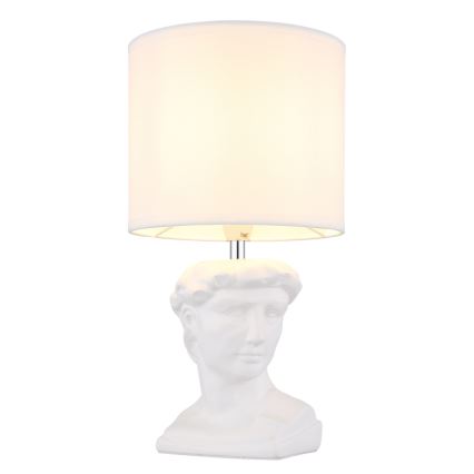 Globo - Lampe de table 1xE14/40W/230V blanc