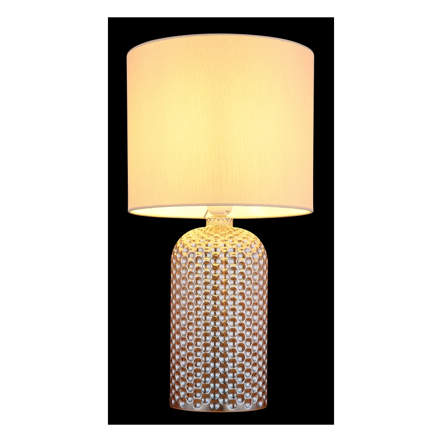 Globo - Lampe de table 1xE27/60W/230V beige