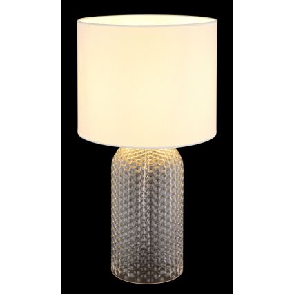 Globo - Lampe de table 1xE27/60W/230V blanc