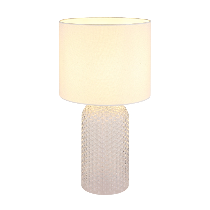 Globo - Lampe de table 1xE27/60W/230V blanc