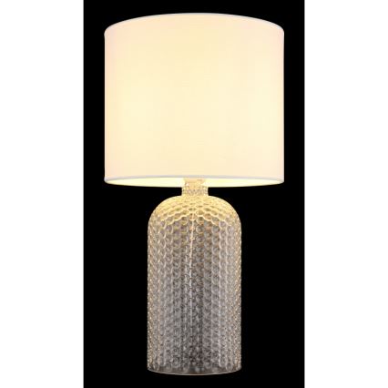 Globo - Lampe de table 1xE27/60W/230V blanc
