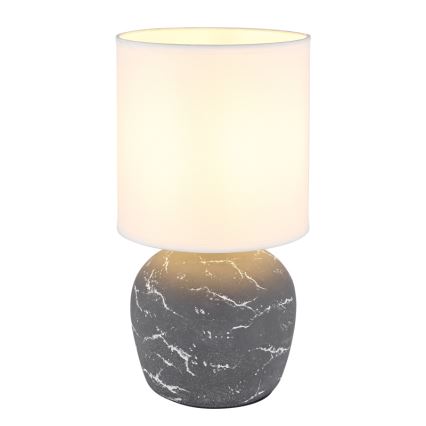 Globo - Lampe de table 1xE14/40W/230V gris