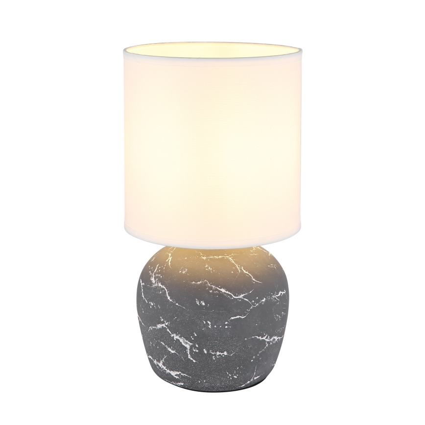 Globo - Lampe de table 1xE14/40W/230V gris