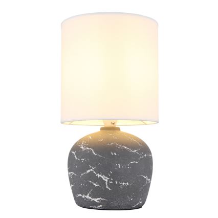 Globo - Lampe de table 1xE14/40W/230V gris
