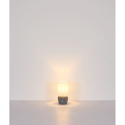 Globo - Lampe de table 1xE14/40W/230V gris