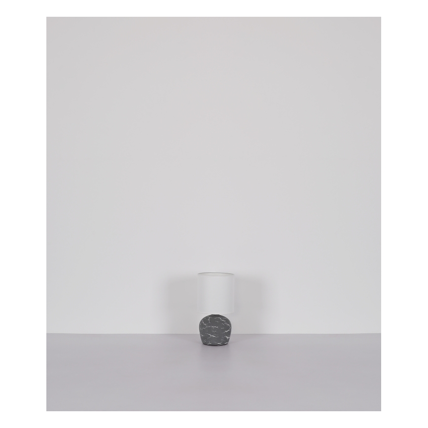 Globo - Lampe de table 1xE14/40W/230V gris