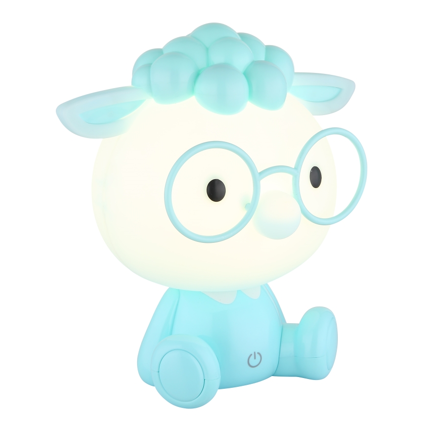 Globo - Veilleuse enfant rechargeable LED dimmable LED/1W/5V 500 mAh bleue