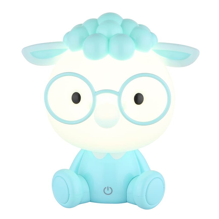 Globo - Veilleuse enfant rechargeable LED dimmable LED/1W/5V 500 mAh bleue