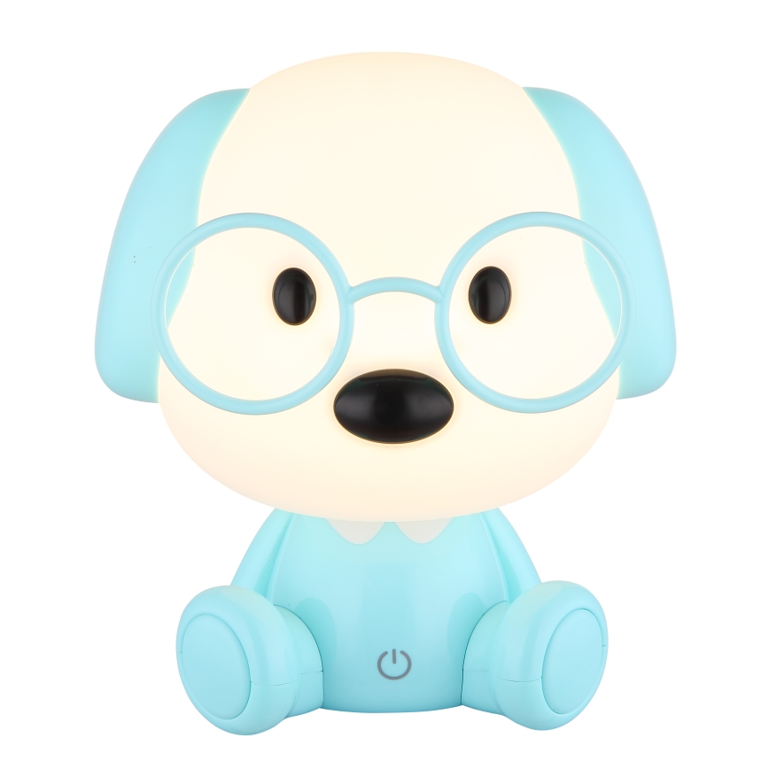 Globo - Veilleuse enfant rechargeable LED dimmable LED/1W/5V 500 mAh bleue